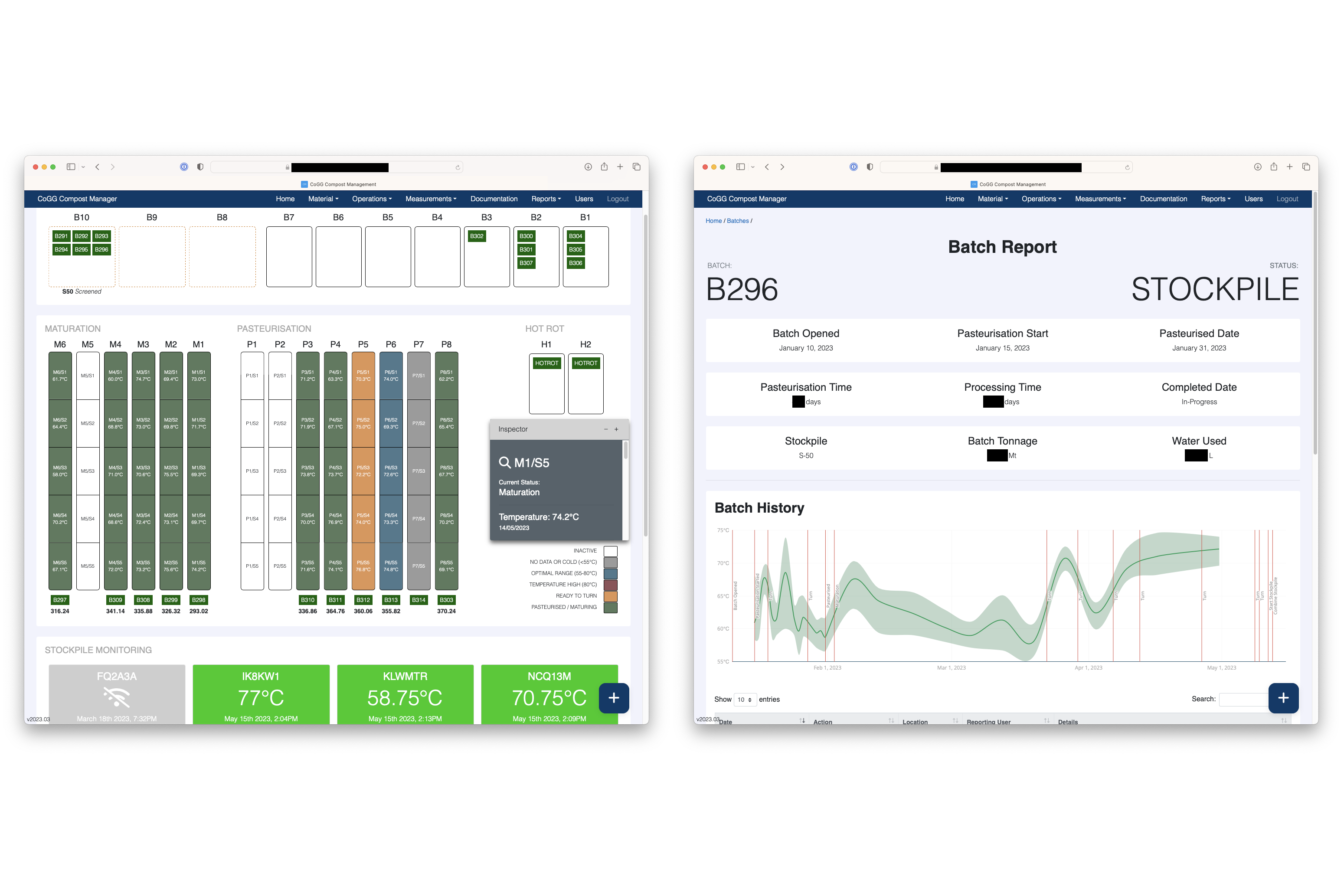 City of Greater Geelong Garden Organics Processing Facility operations management system built by Sequence Digital