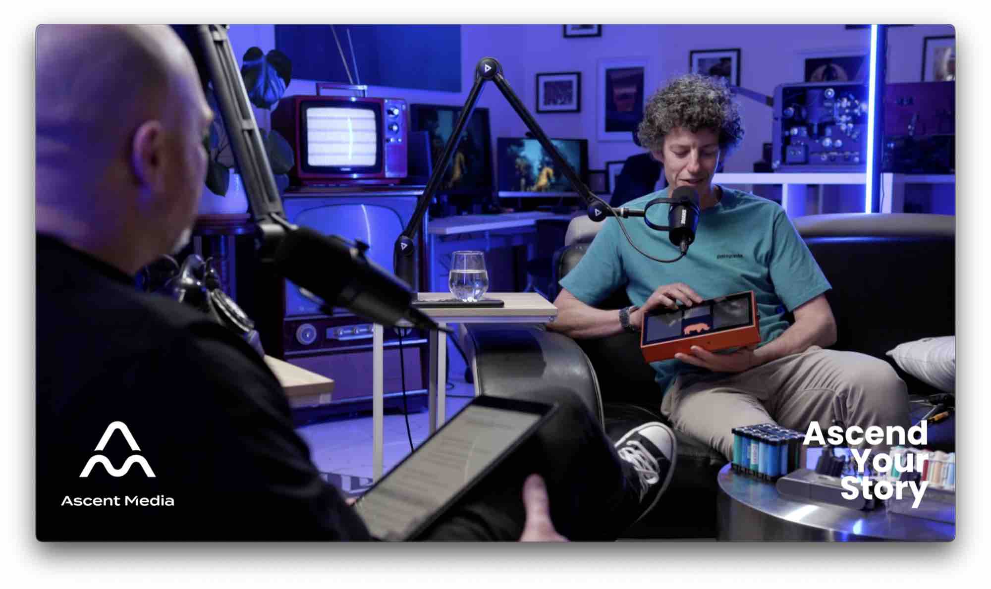 Patrick Blampied on the Ascend Your Story podcast revealing the RM2