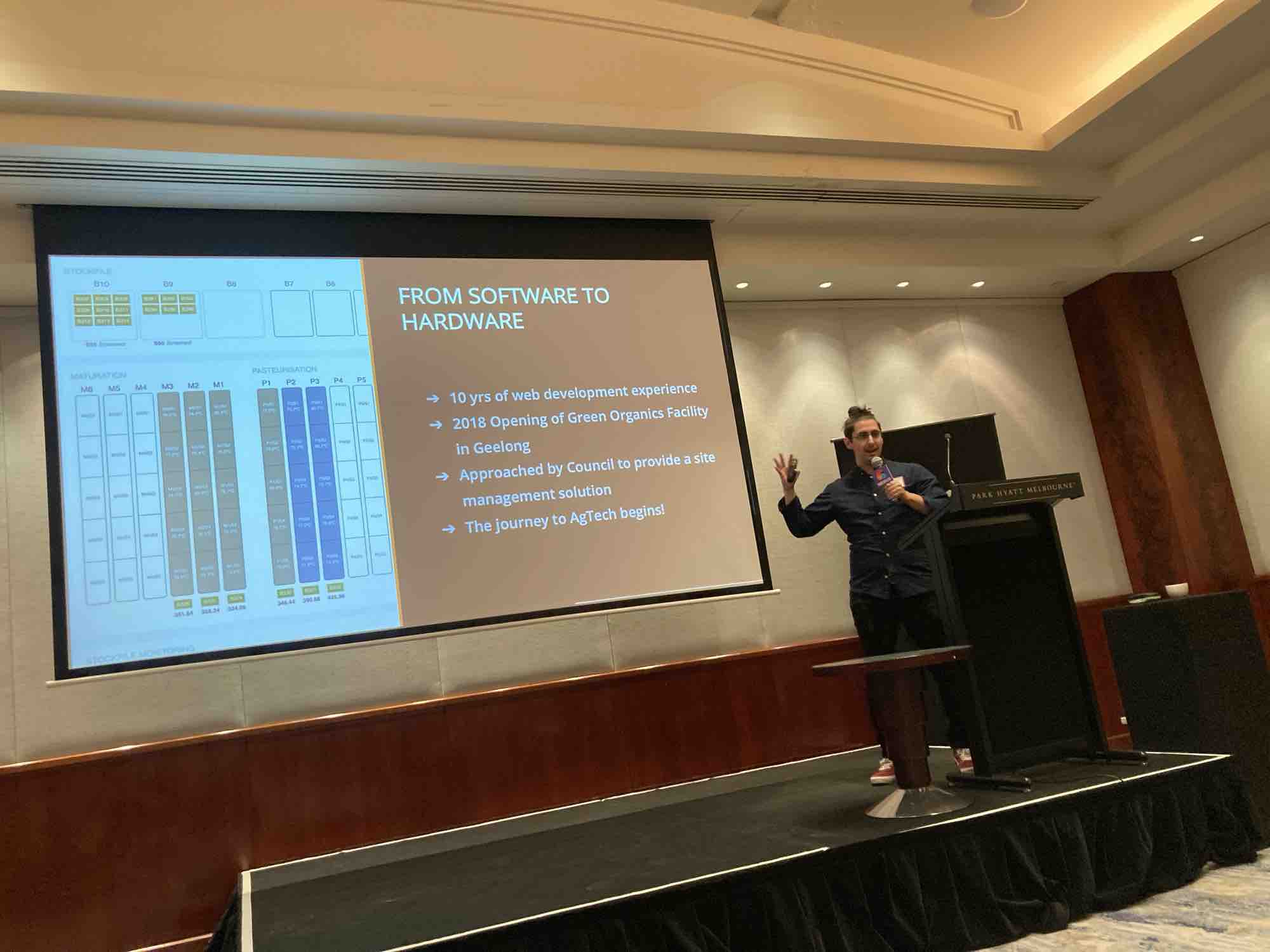 Raj Pandita presenting at ACASE NEXUS 2023 Pitch Competition